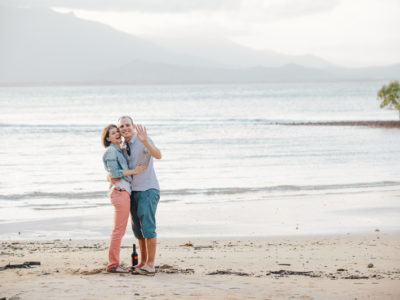 He proposed, and she said yes! {Port Douglas Engagement Photography}