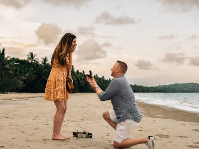 Chris & Erin proposal, Port Douglas